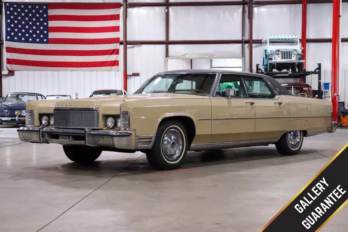 1974 Lincoln Continental Town Car 94540 Miles Tan Sedan 460ci V8 1974 Lincoln Continental Town Car