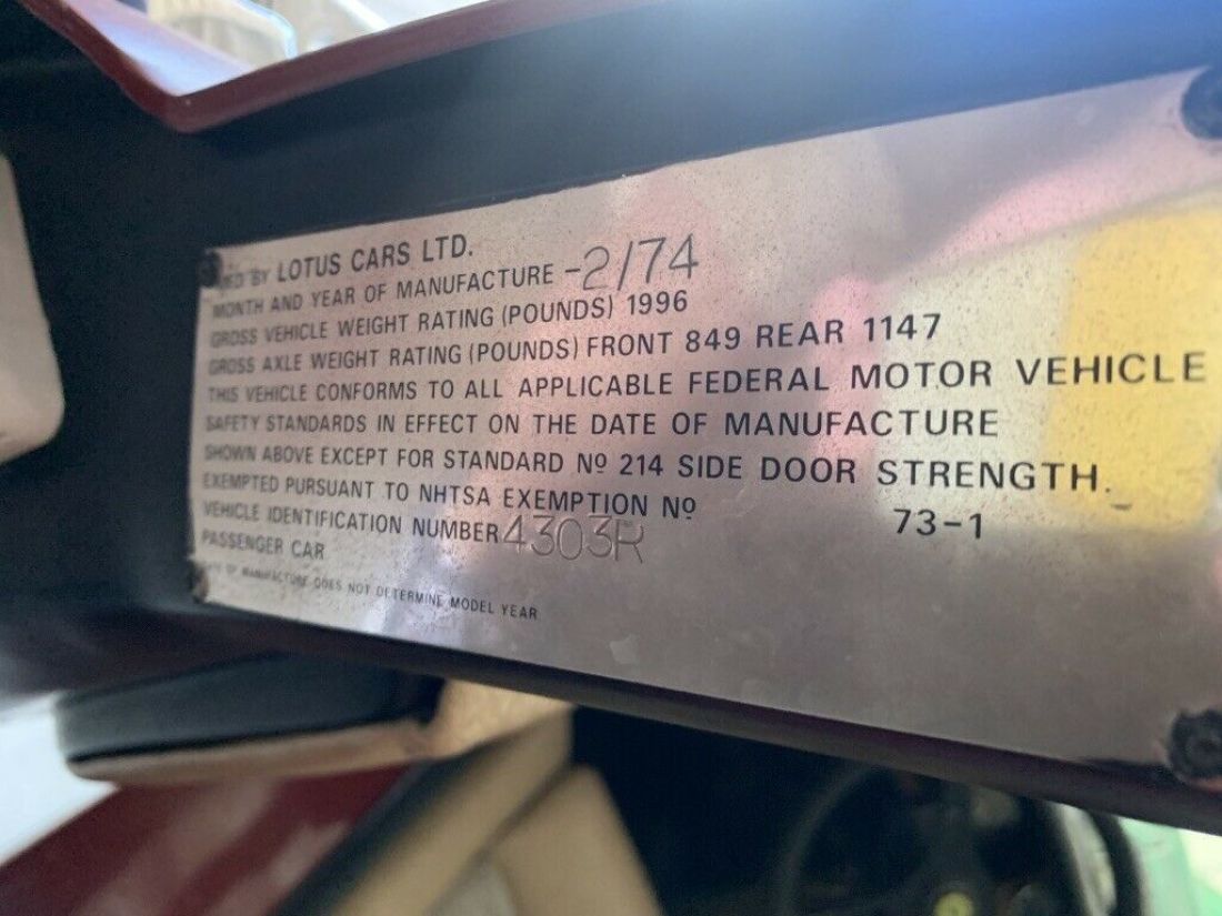 1974 Lotus Europa - photo 11