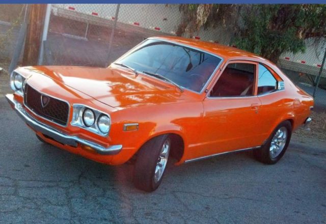 1974 MAZDA RX-3 RX3 ROTARY SUNKIST MANDARIN ORANGE 1974 Mazda Other