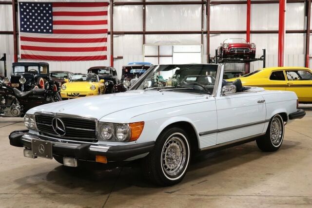 1974 Mercedes-Benz 450 SL 171528 Miles Blue Convertible V8 Automatic 1974 Mercedes-Benz SL-Class --