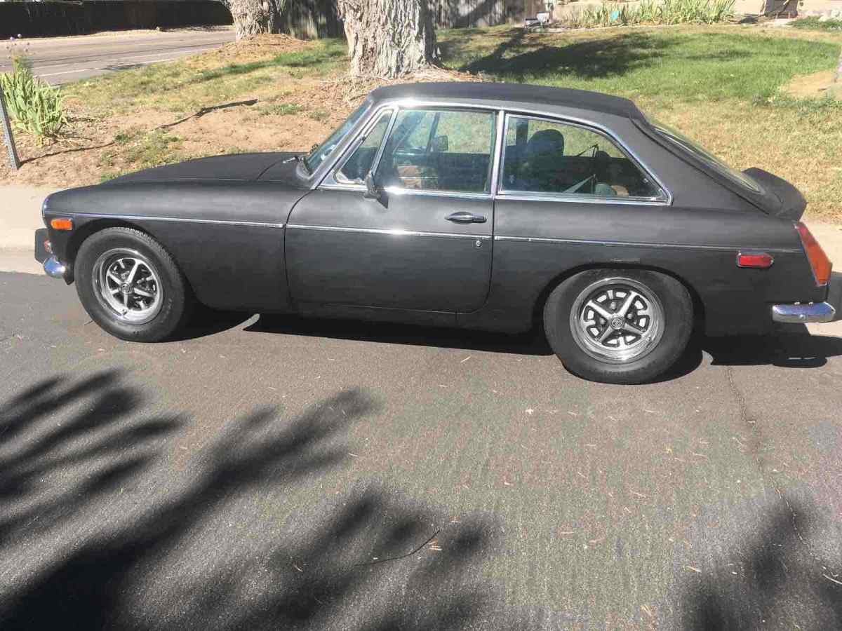1974 MG B GT Hatchback Black RWD Manual MGBGT 1974 MG B GT MGBGT