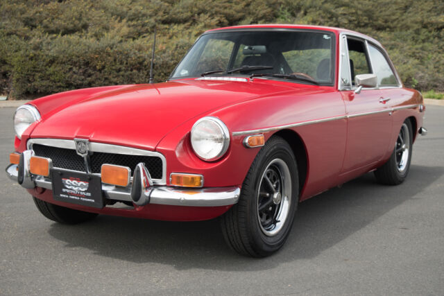 1974 MG MGB 49851 Miles Red Coupe 4-Speed Manual 1974 MG MGB --