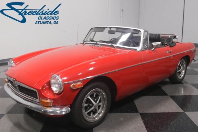1974 MG MGB 82263 Miles Red Convertible 1.8 Liter I4 4 Speed Manual 1974 MG MGB --