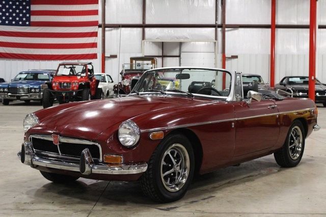 1974 MG MGB 96330 Miles Damask Red Convertible 1.8L I4 Manual 1974 MG MGB --