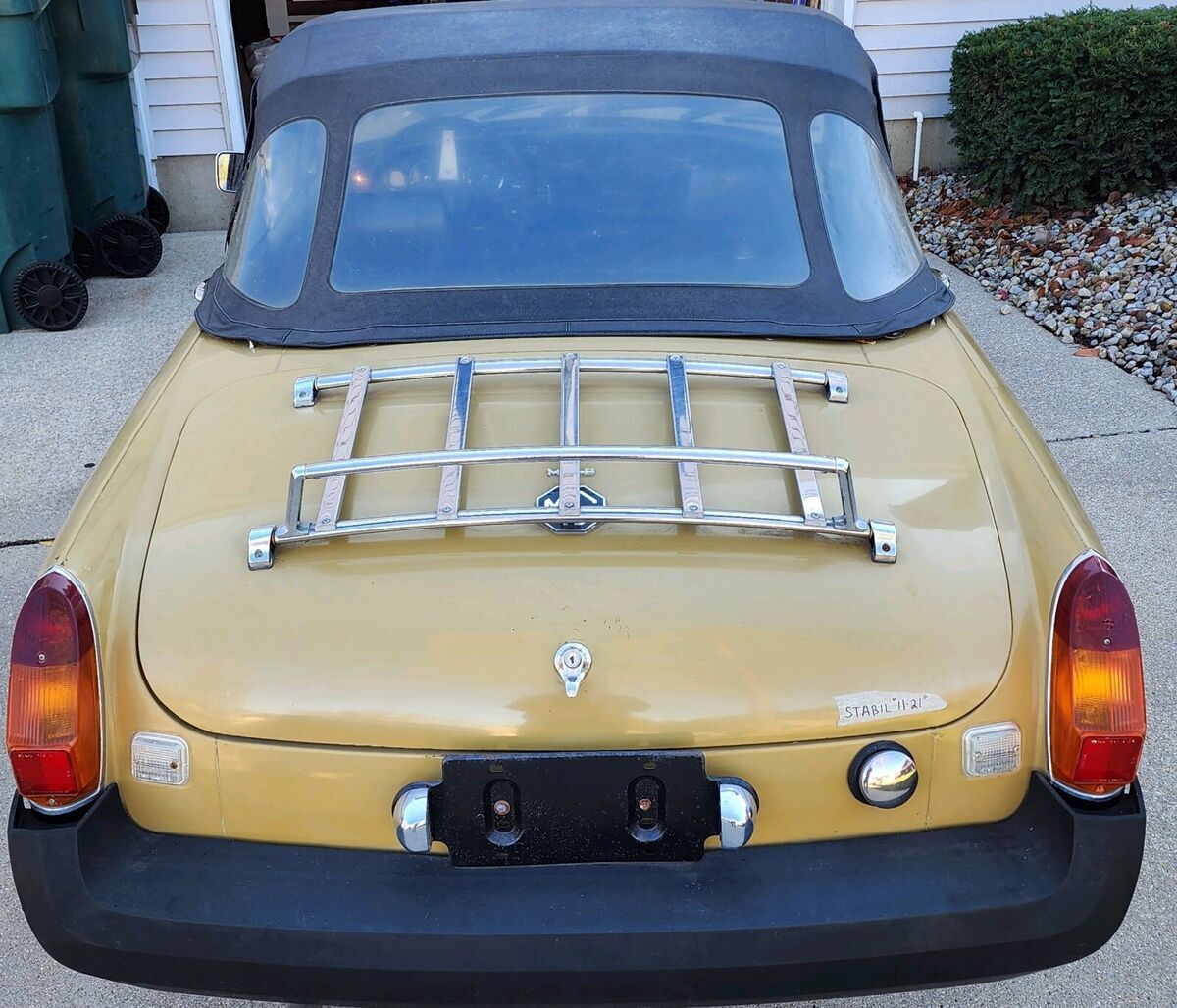 1974 MG MGB black - photo 5