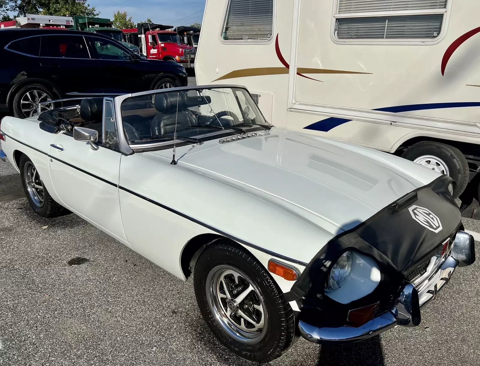 1974 MG MGB Convertible Grey 1974 MG MGB