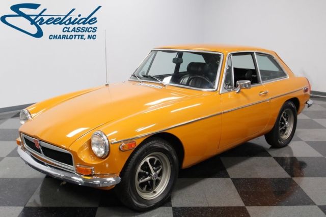 1974 MG MGB GT 42183 Miles Bracken Orange Hardtop 1.8 Liter I4 4 Speed Manual 1974 MG MGB GT