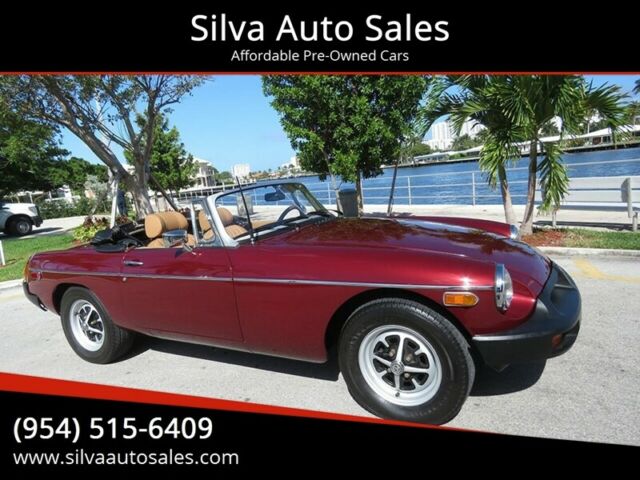 1974 MG MGB Mark III Roadster Manual RWD I4 1.8L Gasoline 1974 MG MGB Mark III Roadster