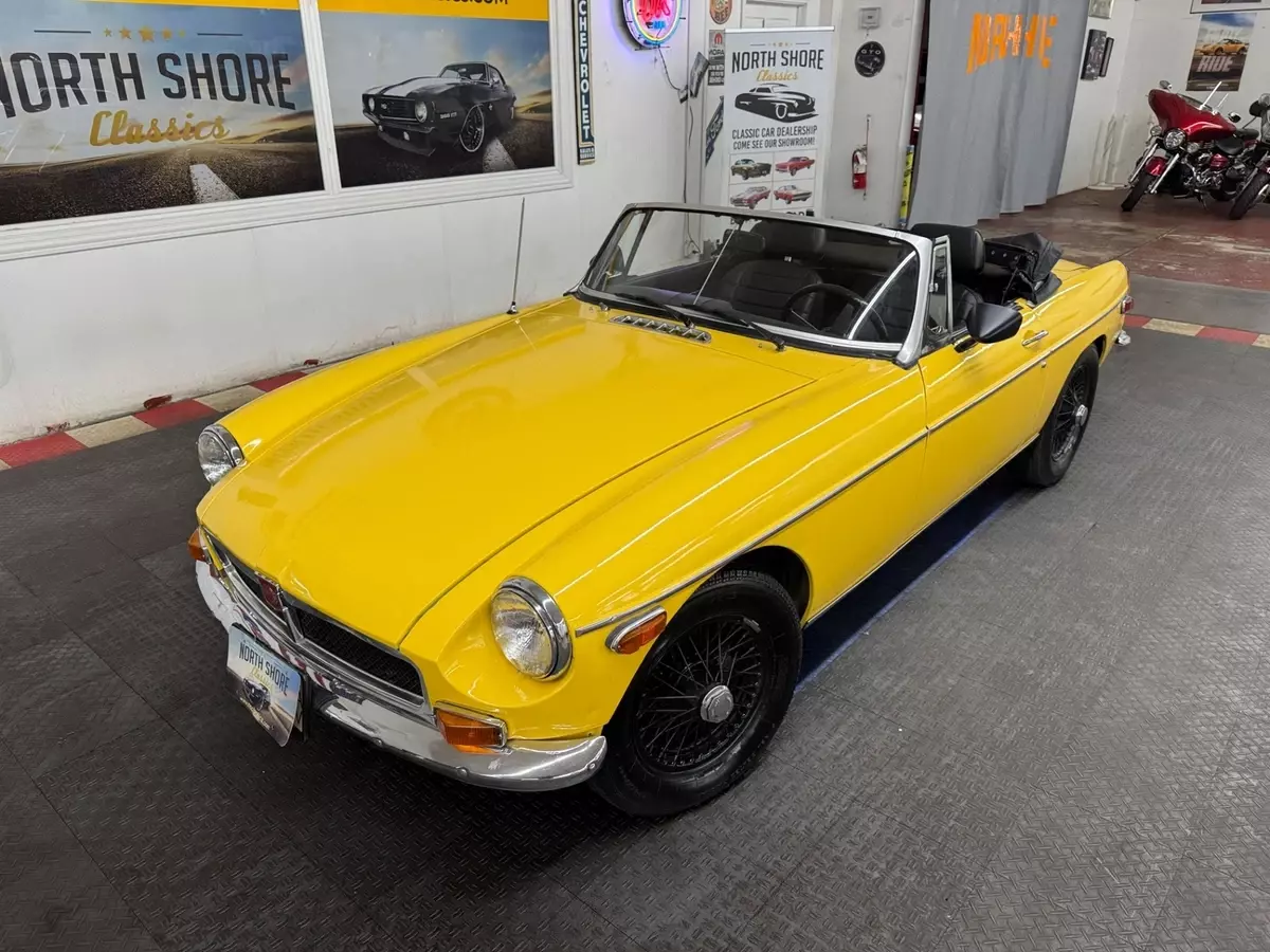 1974 MG MGB, Yellow with 95,061 Miles available now! 1974 MG MGB 2 Door-Convt- Base-SEE VIDEO