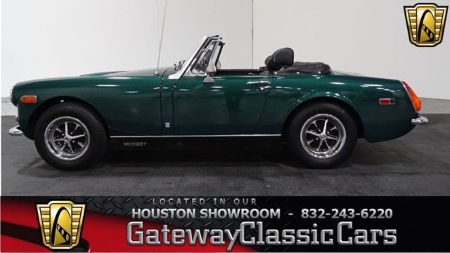 1974 MG Midget 0 British Racing Green Convertible 1275cc I4 4-Speed Manual 1974 MG Midget --