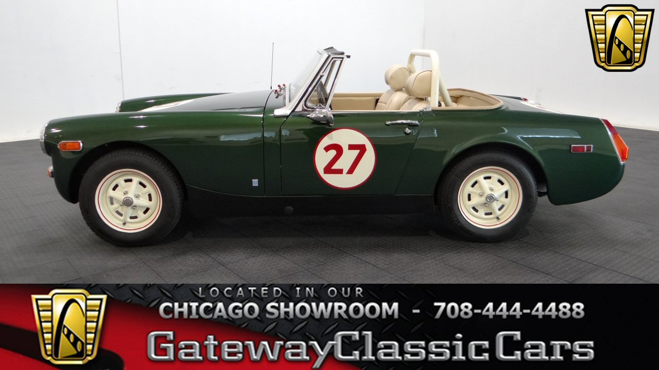 1974 MG Midget 38953 Miles Green Convertible 1275 CC 4-Speed Manual 1974 MG Midget