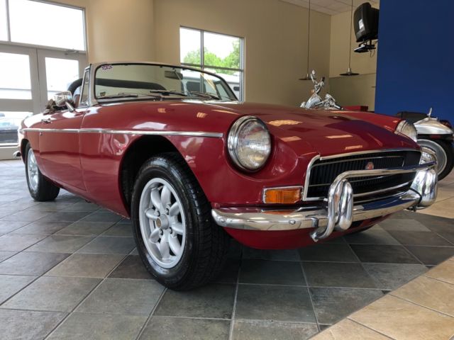 1974 MGB Convertible MK3 Roadster Morris Garage British Coupe 1974 MG MGB