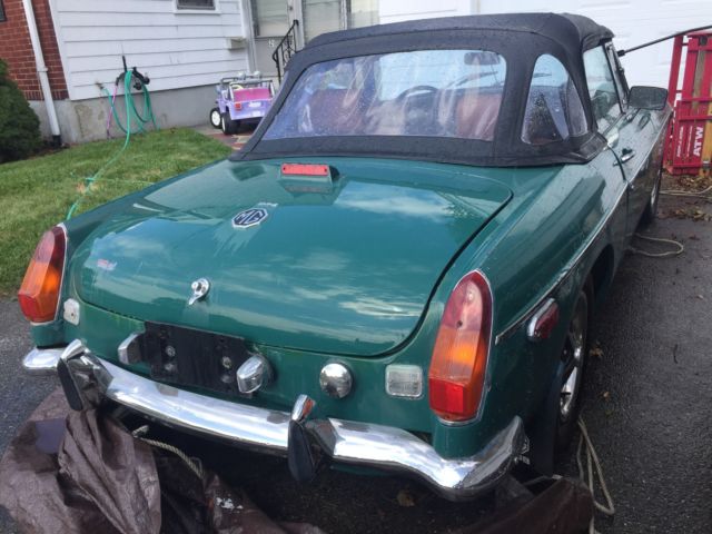 1974 MG MGB convertible Chrome bumper - photo 8