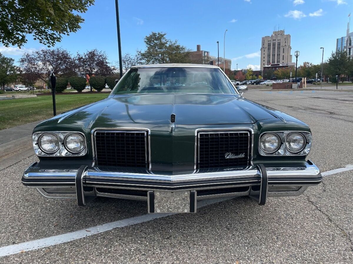 1974 Oldsmobile Ninety-Eight, Green with 39392 Miles available now! 1974 Oldsmobile Ninety-Eight Brougham