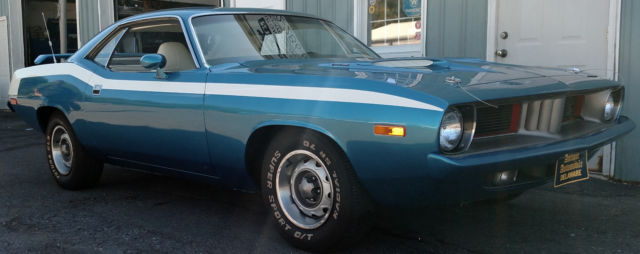 1974 Plymouth Barracuda 360 ‘cuda : Restored! Numbers Correct! 1974 Plymouth Barracuda