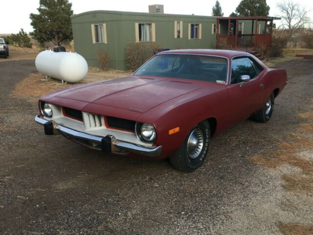 1974 Plymouth Barracuda grandpa's 2 owner garaged survivor driver 1974 Plymouth Barracuda