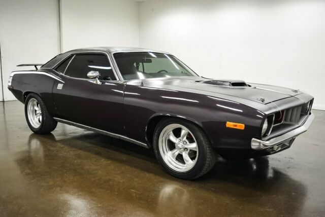 1974 Plymouth Cuda 133396 Miles Midnight Purple Coupe 440 6 Pack V8 727 Torquef 1974 Plymouth Other --