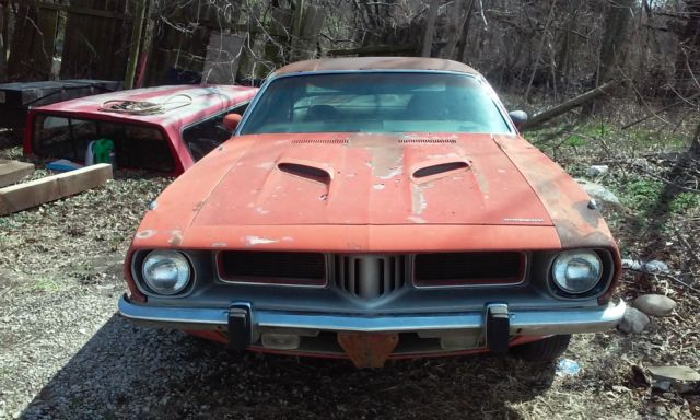 1974 Plymouth Cuda Original Restoration Project 1974 Plymouth Barracuda
