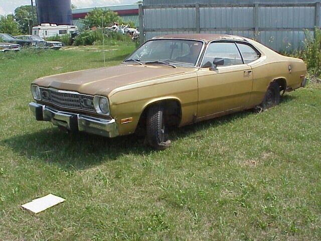1974 Plymouth Gold Duster 2 Door Hard Top 225 Slant 6 MOPAR 1974 Plymouth Duster