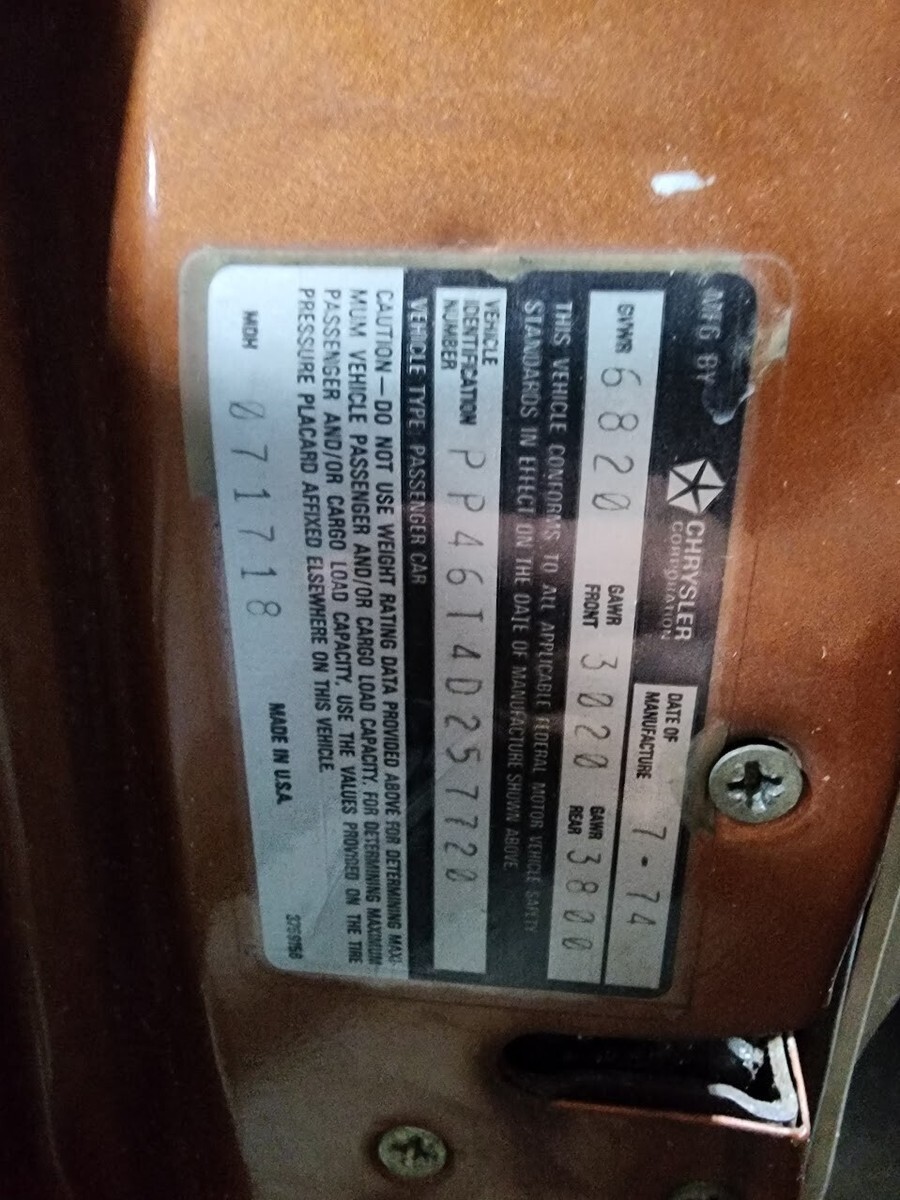 1974 Plymouth Fury - photo 8