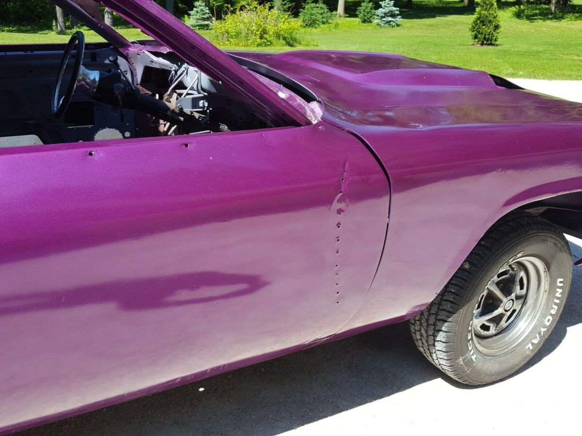 1974 Plymouth Satellite Roadrunner Hood / B Body Project Car No Motor - photo 2