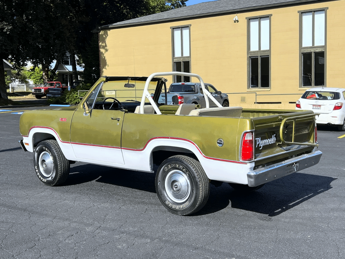 1974 Plymouth Trailduster 1/2 Door Full Convertible Top Survivor 360 A/C 4wd - photo 11