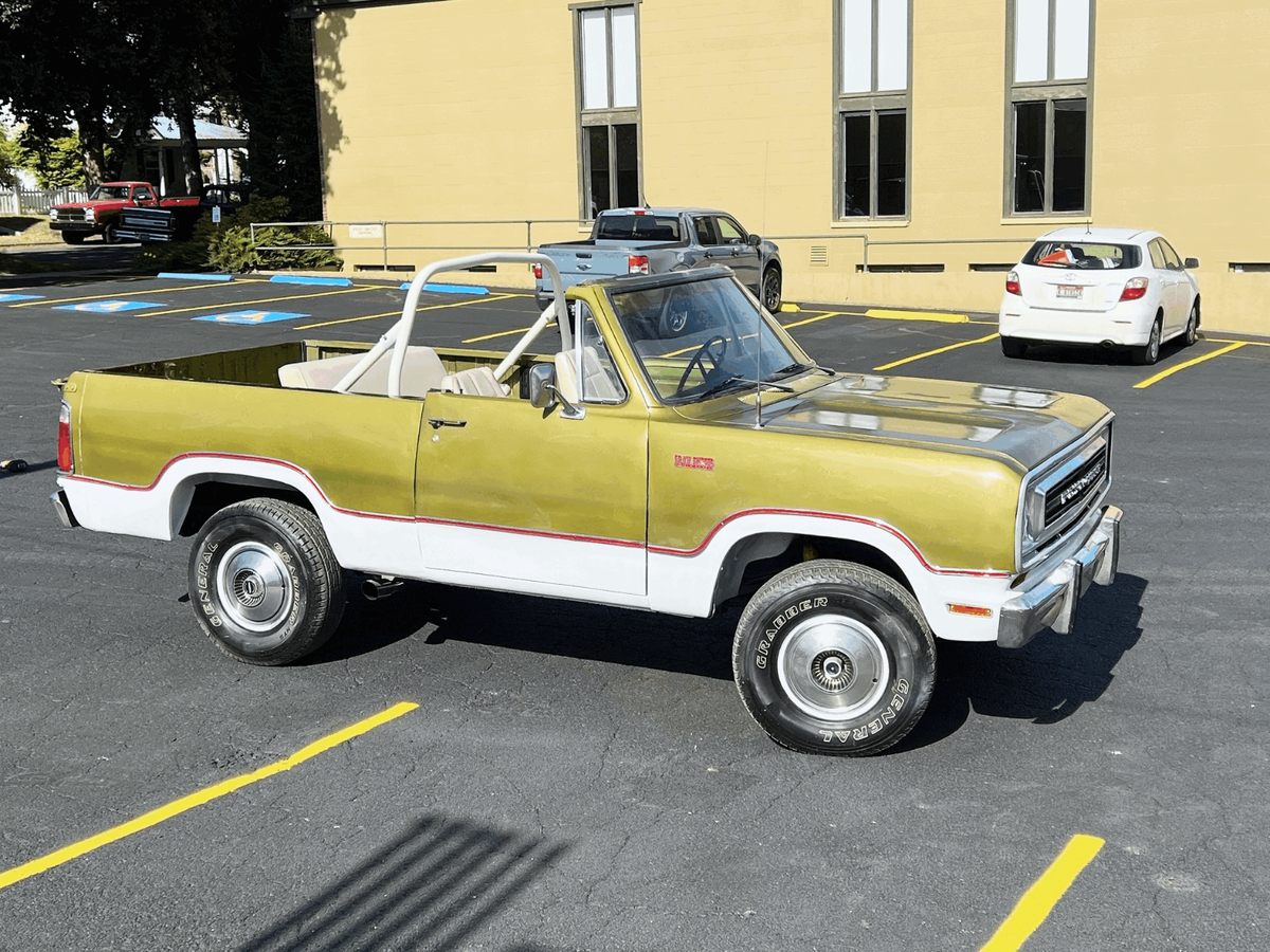 1974 Plymouth Trailduster 1/2 Door Full Convertible Top Survivor 360 A/C 4wd - photo 5