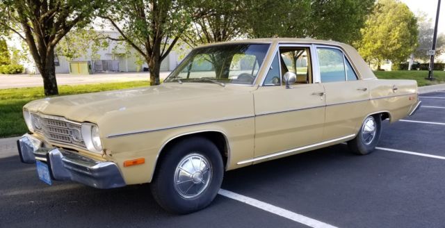 1974 Plymouth Valiant V8 Survivor Rare 1974 Plymouth Valiant