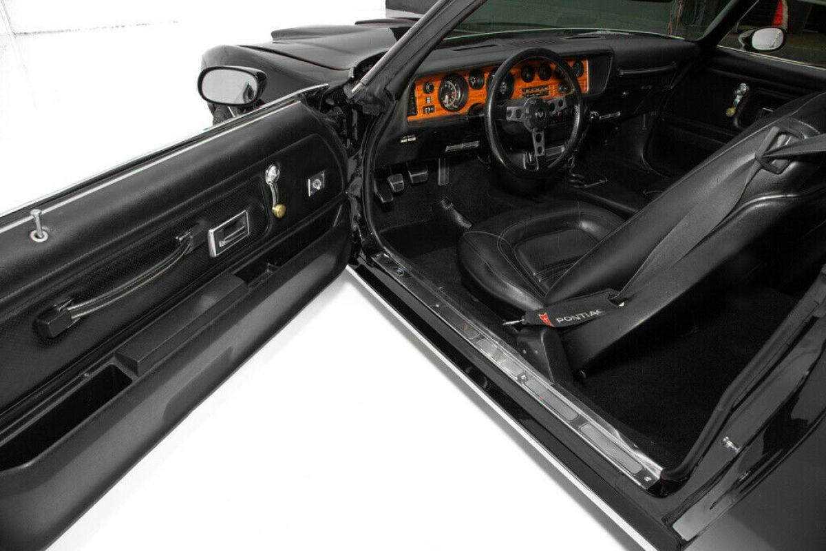 1974 Pontiac Firebird Black 4-Speed Numbers Match 400 AC - photo 10