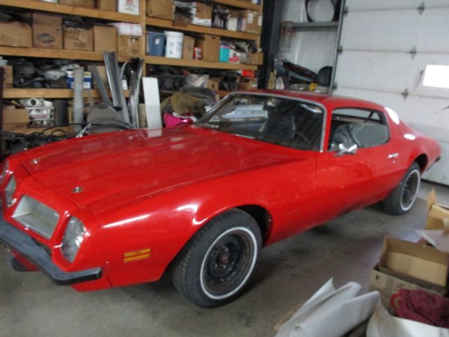 1974 pontiac firebird needs restoration all there factory chevy 250 6 takea look 1974 Pontiac Firebird base model