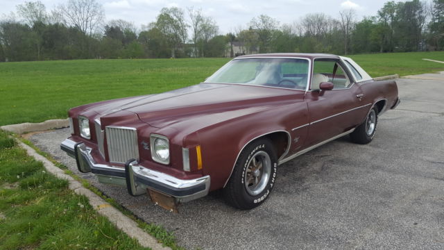 1974 Pontiac Grand Prix Model J 400 California Car G/P WOW LOOK buckets console 1974 Pontiac Grand Prix Model j