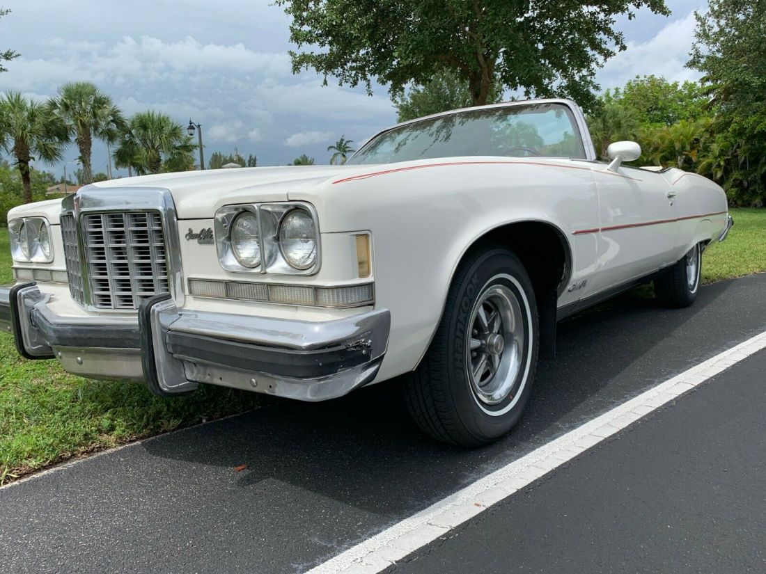 1974 Pontiac Grandville Convertible 455 automatic A/C car 1974 Pontiac Grandville