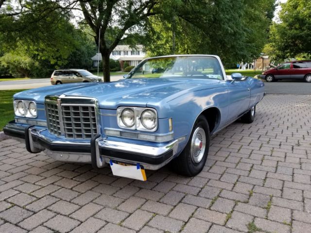 1974 Pontiac Bonneville GRANDVILLE CONVERTIBLE – Beauty in & out! Low Reserve! - photo 9