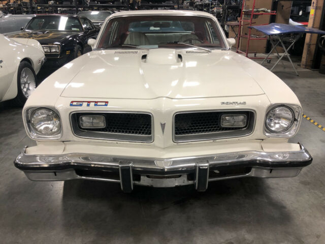 1974 Pontiac GTO PHS, 350ci Auto, AC, Hatch Back, Shaker Hood - photo 3