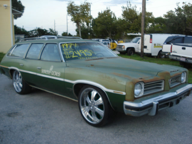 1974 Pontiac Le Mans OLD SKOOL WAGON 9 PASSENGER - photo 3