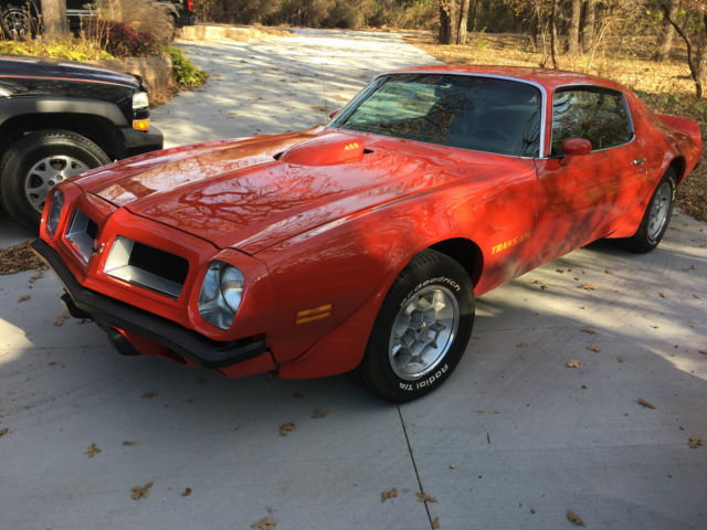 1974 pontiac trans am phs documented 455/auto 1974 Pontiac Trans Am TRANS AM
