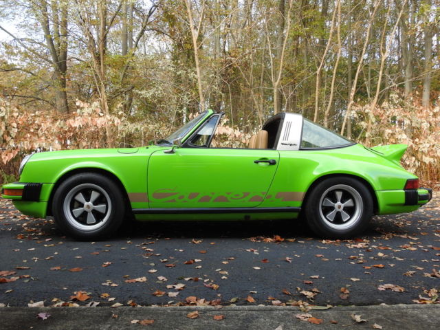 1974 Porsche 911 Carrera Targa Finest Example Porsche C of A 74k Miles 1974 Porsche 911 Carrera Targa