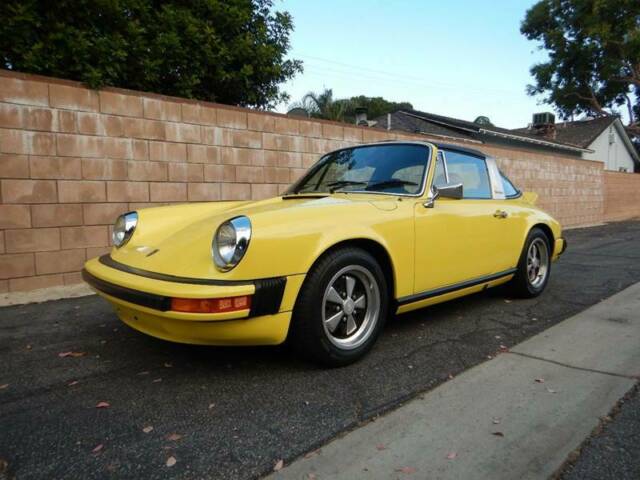1974 Porsche 911 Targa Manual RWD I6 2.7L Gasoline 1974 Porsche 911 Targa