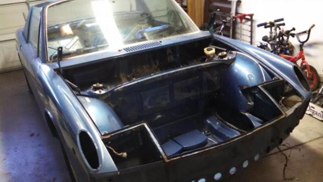 1974 Porsche 914 2.0L - Alaska Blue Metallic 1974 Porsche 914