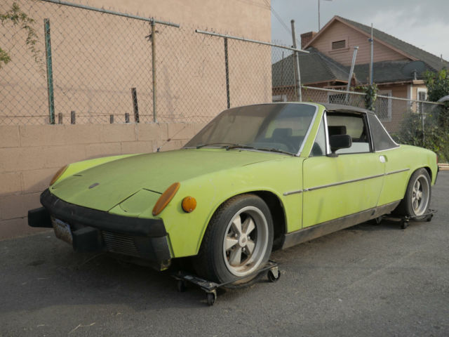 1974 Porsche 914 Base Coupe 2-Door 1.8L Ravenna Green 1974 Porsche 914 Base Coupe 2-Door