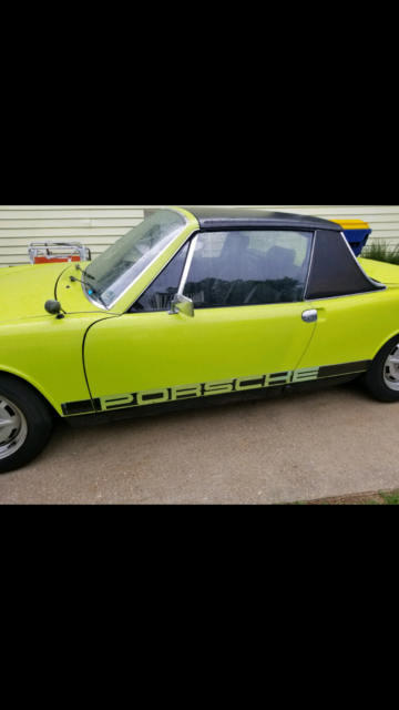 1974 PORSCHE 914, VERY RARE COLOR “RAVENNA GREEN”, 5 SPEED STICK 1.8 L 1974 Porsche 914 Rare Green