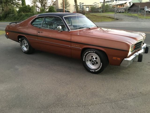 1974 Pymouth Gold Duster Rare! Front disc brakes, A/C Power steering Survivor! 1974 Plymouth Duster Gold Duster