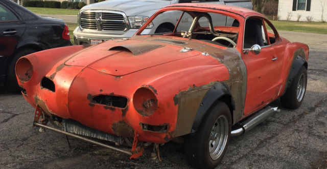 1974 Rat Rod Volkswagen Karmann Ghia Mustang Hot Rod Rat Rod Racecar 1974 Volkswagen Karmann Ghia