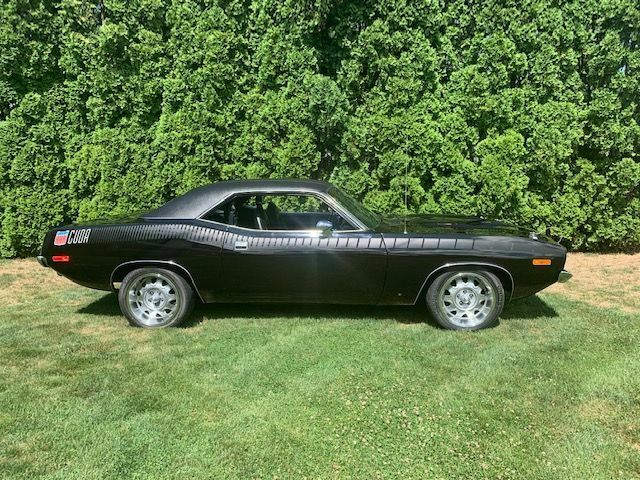 1974 REAL BS23 Cuda Triple Black 4 Spd 1/12 360 L Code 2 Trim Tags Build Sheets 1974 Plymouth Cuda Barracuda Special