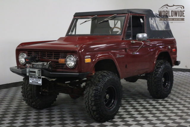 1974 Red 4X4. CUSTOM. 351 V8. MANY EXTRAS. MUST SEE! 1974 Ford Bronco 4X4. CUSTOM. 351 V8. MANY EXTRAS. MUST SEE