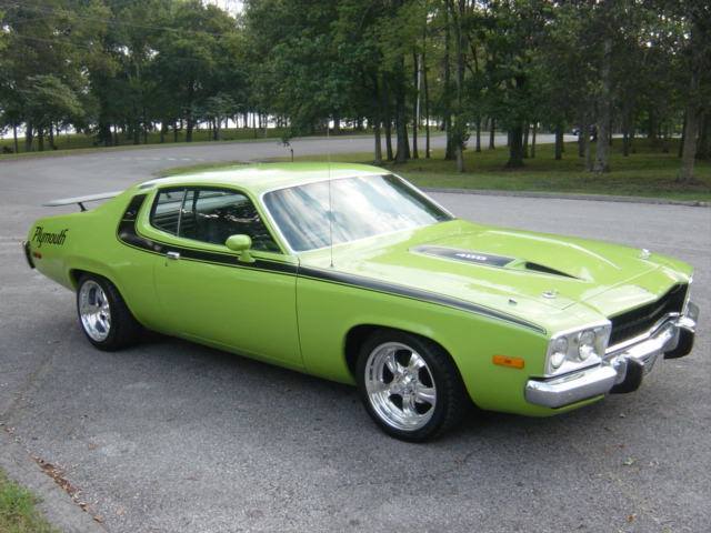 1974 Road Runner - This Is A Real Road Runner Matching VIN and Fender Tag 1974 Plymouth Road Runner