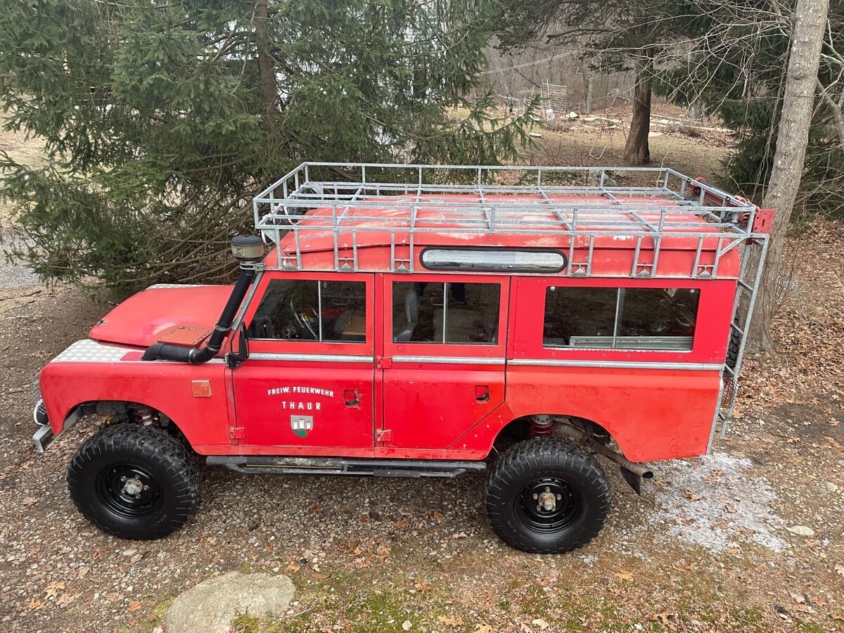 1974 Land Rover Defender Rosenbauer Fire Brigade - photo 6