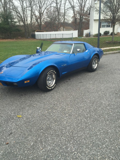 1974 Stingray 4-Speed new condition 1974 Chevrolet Corvette Blue