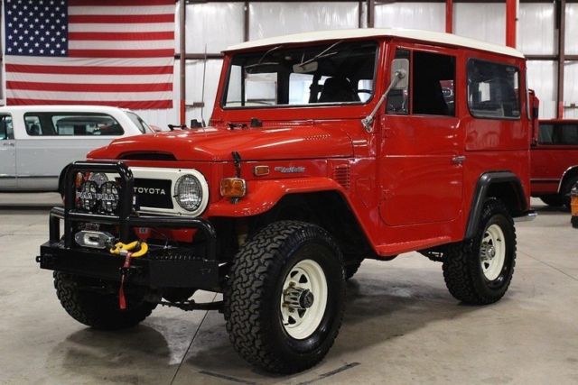 1974 Toyota FJ 40 66314 Miles Freeborn Red SUV 4.2L I6 3 Speed Manual 1974 Toyota FJ 40 --