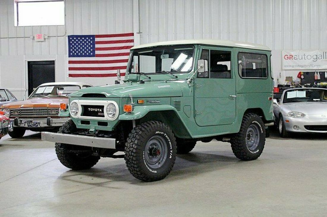 1974 Toyota FJ 40 67582 Miles Green SUV 3B Diesel 3.4L 5-Speed Manual 1974 Toyota FJ 40